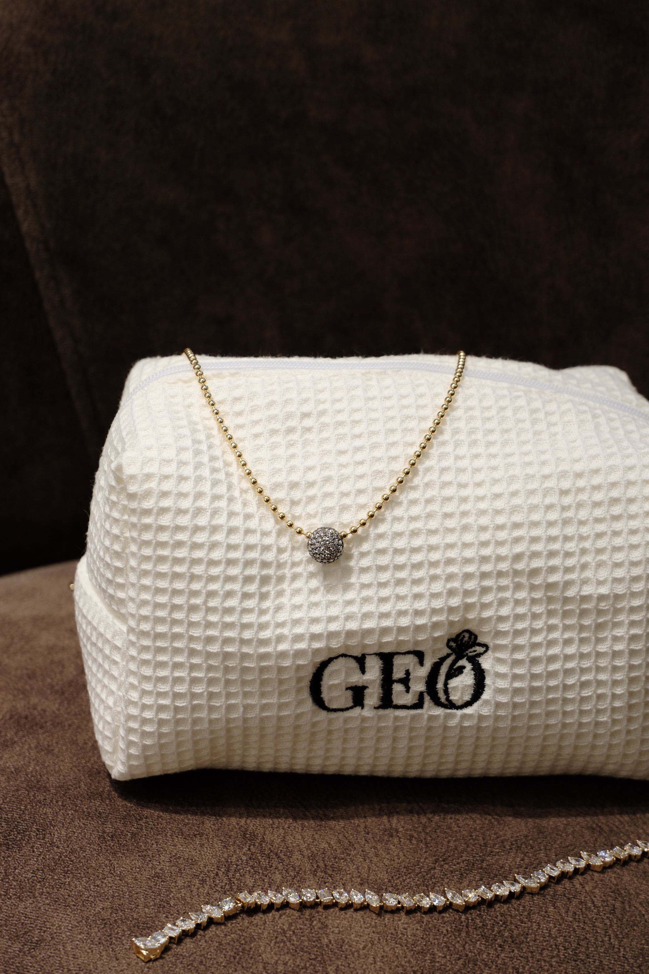 Diamond Bead Pendant (without chain)