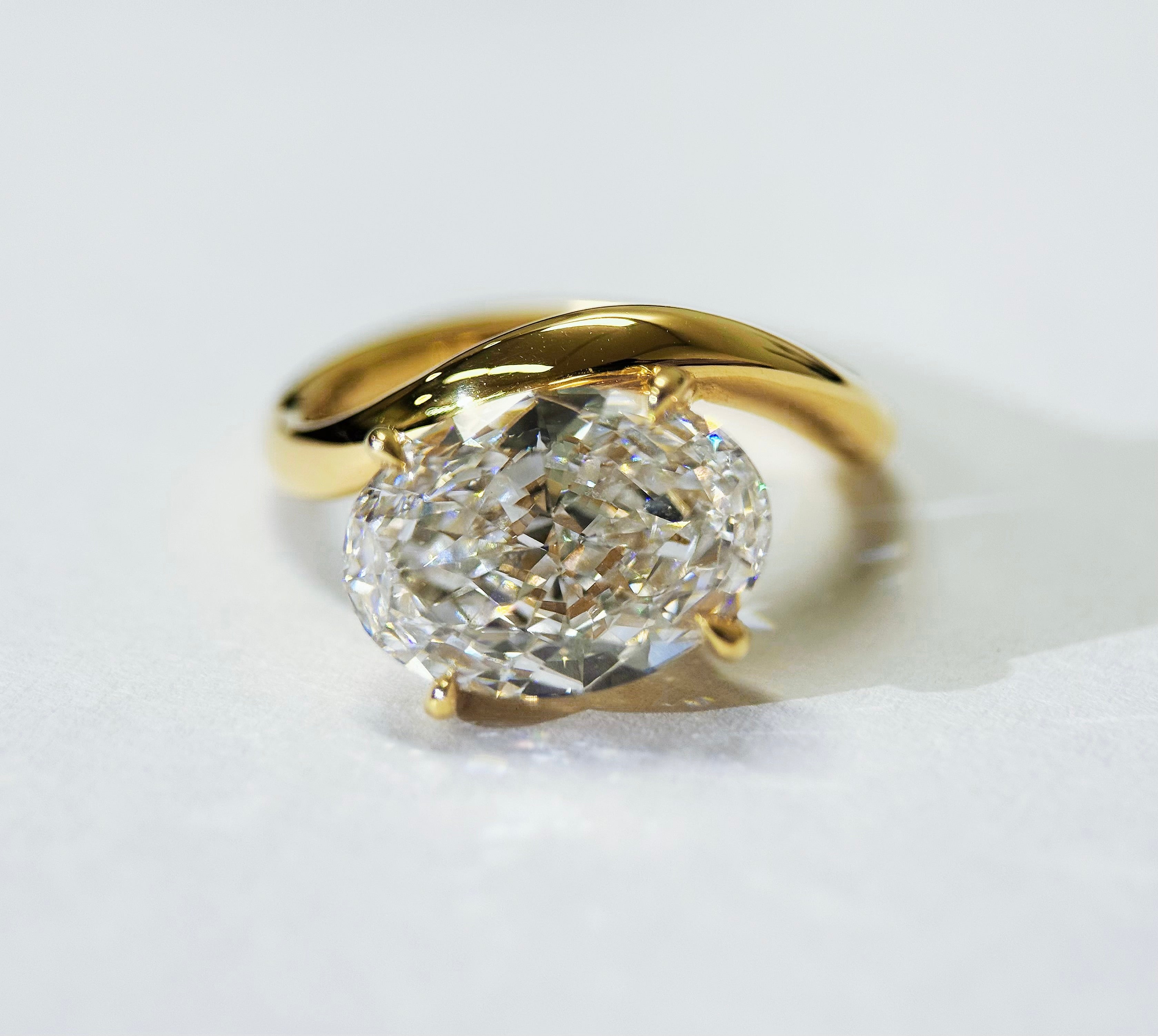 4.68ct Lab Grown Diamond Ring