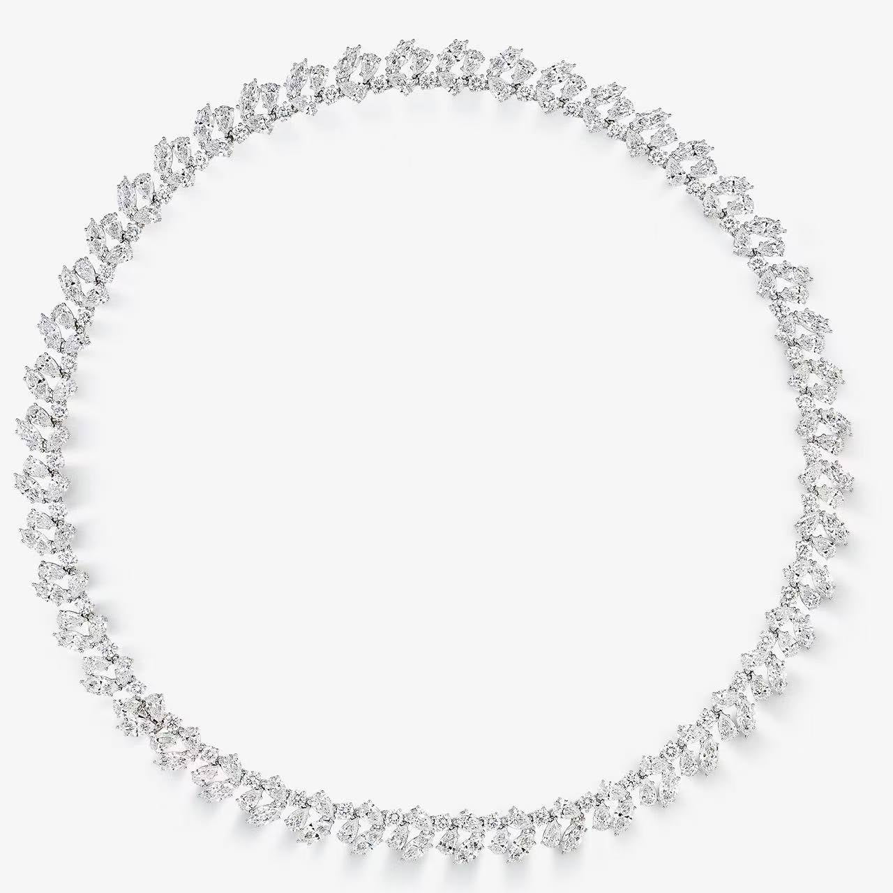 Fancy Cut Necklace