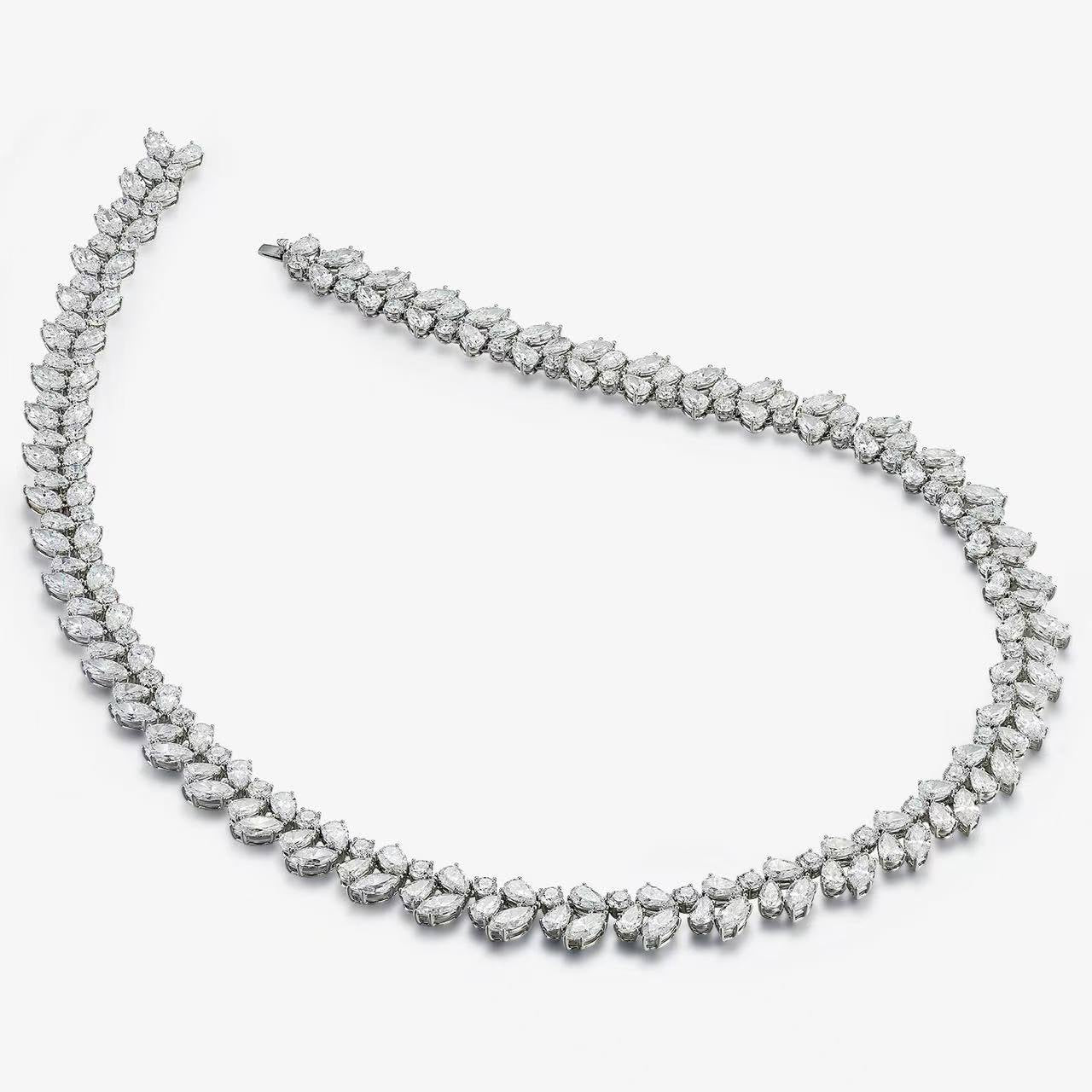 Fancy Cut Necklace