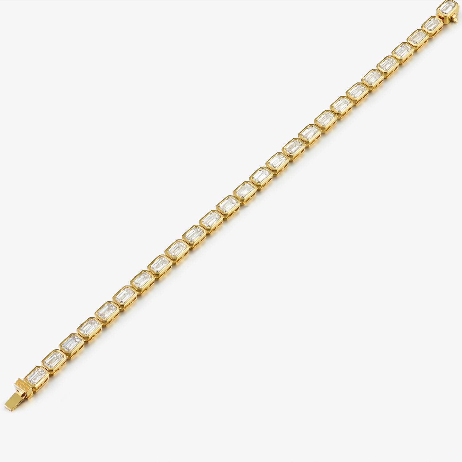 East West Emerald Bracelet