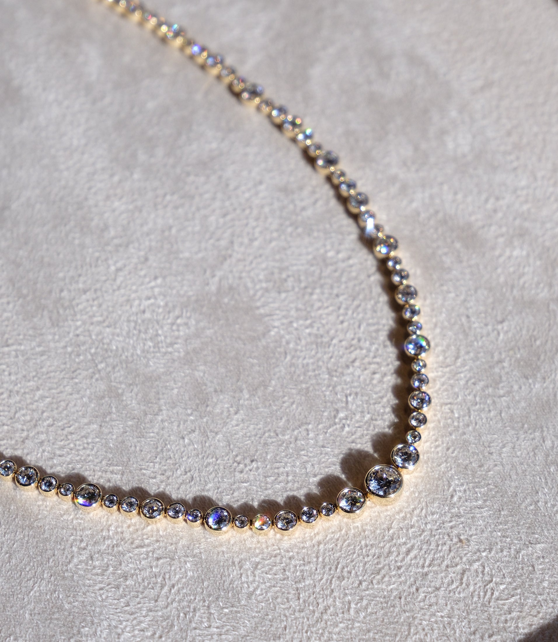 Bubble Necklace - Yellow Gold