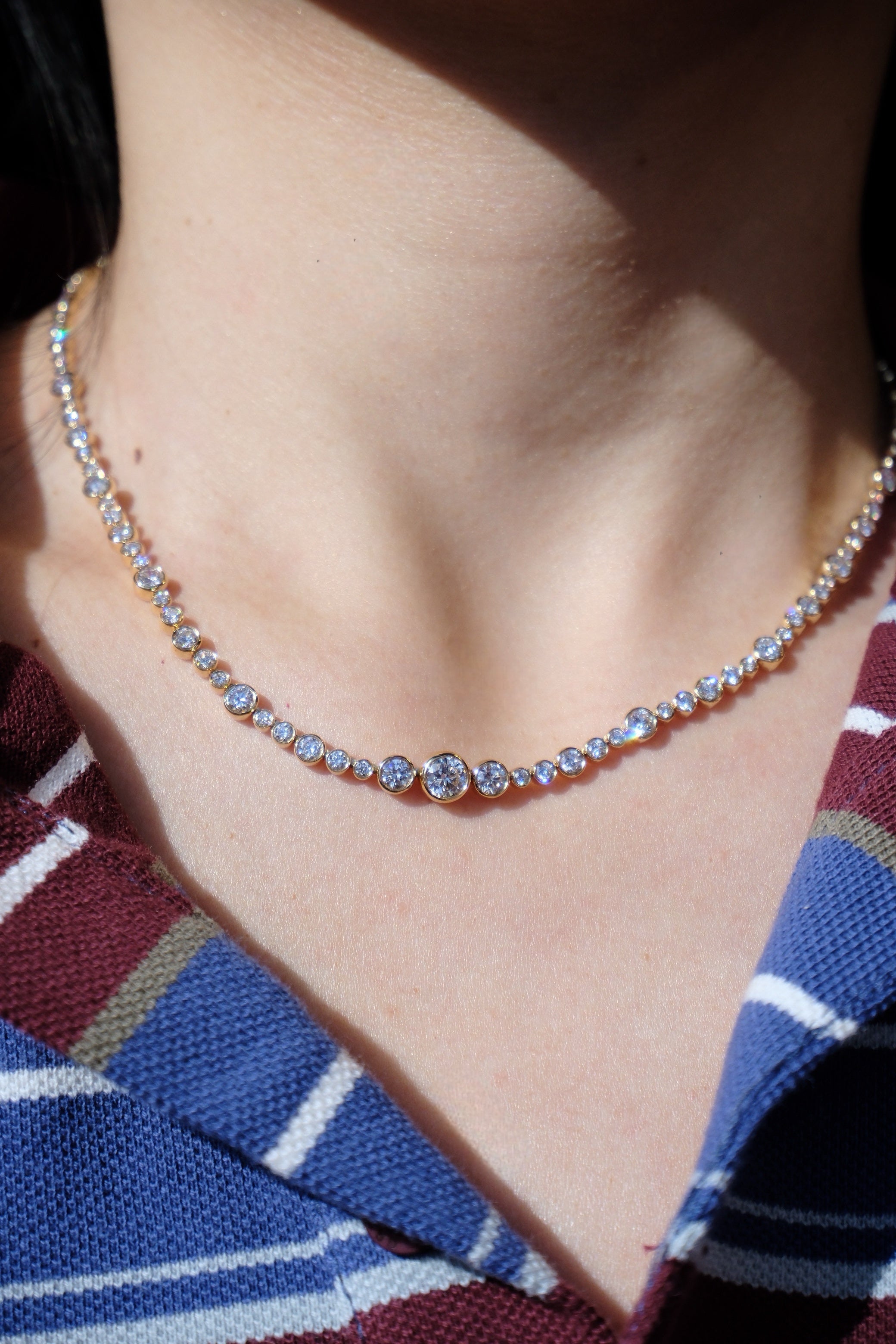 Bubble Necklace - Yellow Gold